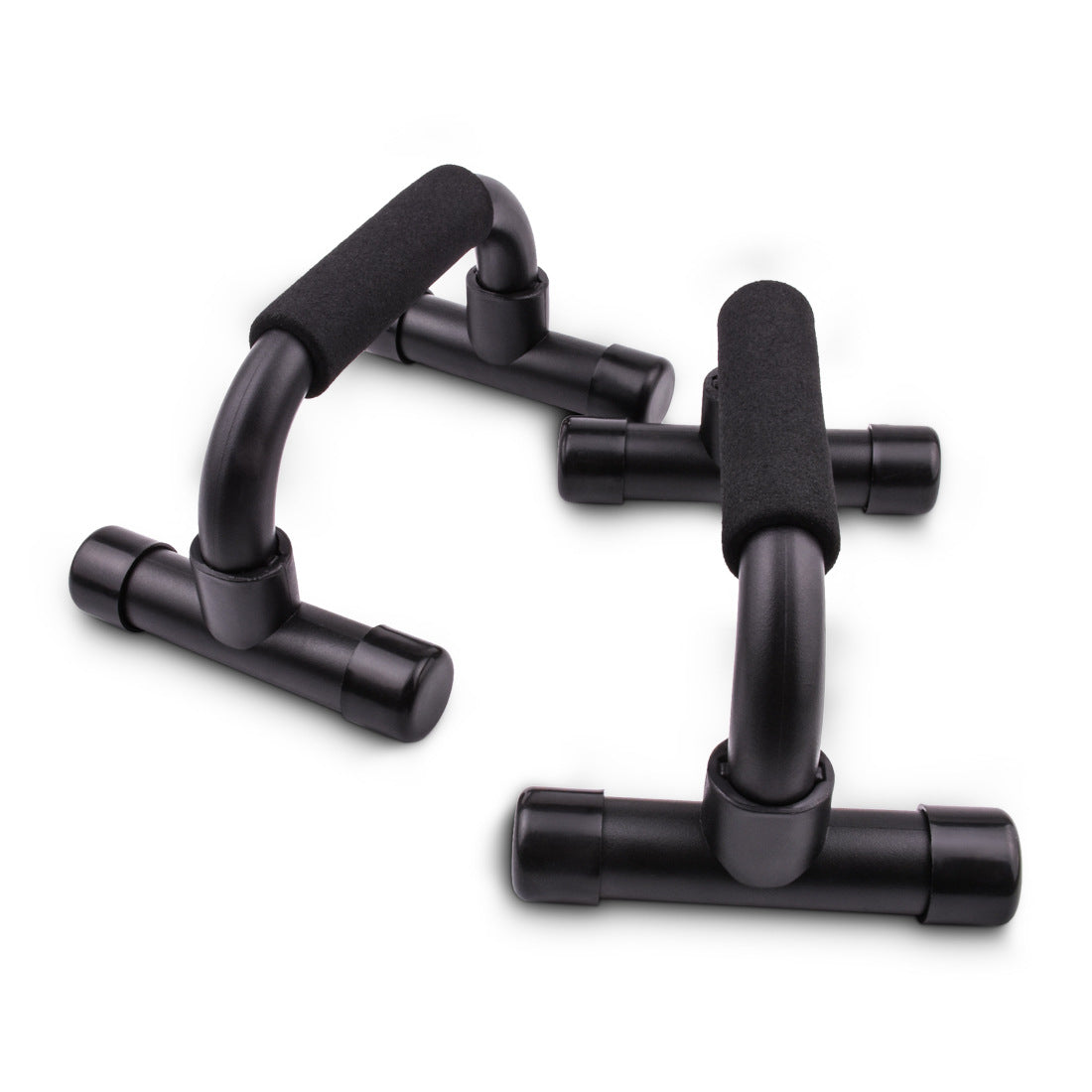 Cordyn Push-Up Frame showing deeper chest press position during push-up