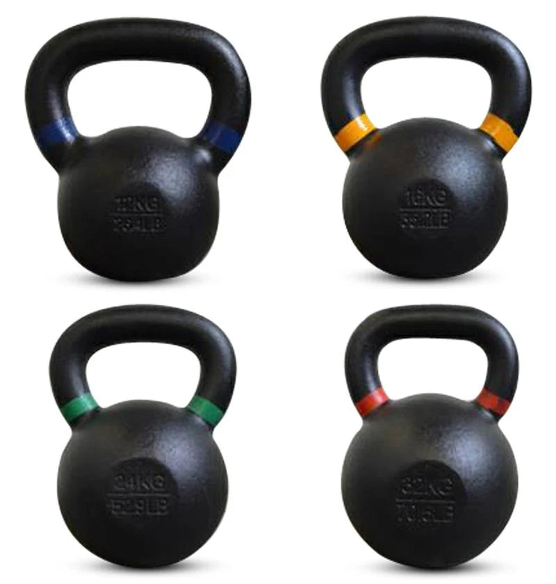 Cordyn Cast Iron Kettlebell in use — kettlebell swing exercise