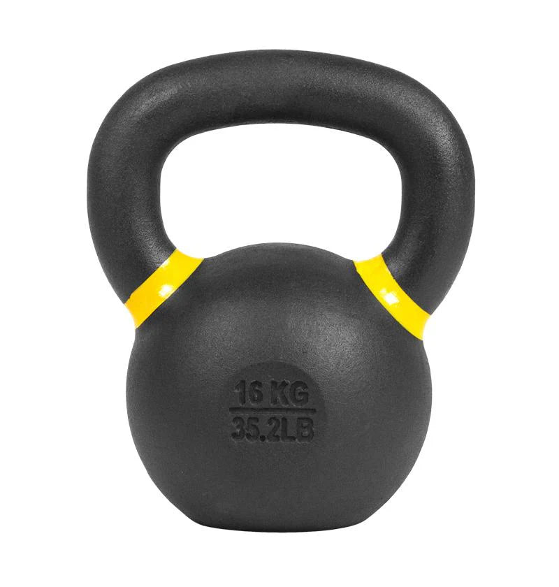 Cordyn Cast Iron Kettlebell 4 kg — wide flat base and smooth powder coated handle