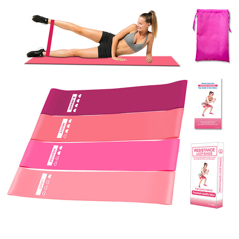 Cordyn Resistance Band Set 150-pound max resistance package contents