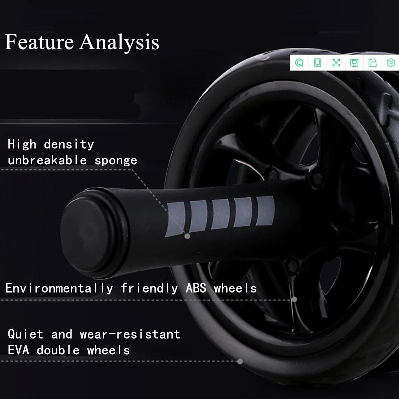 Cordyn AB Roller Wheel side view showing smooth rolling mechanism